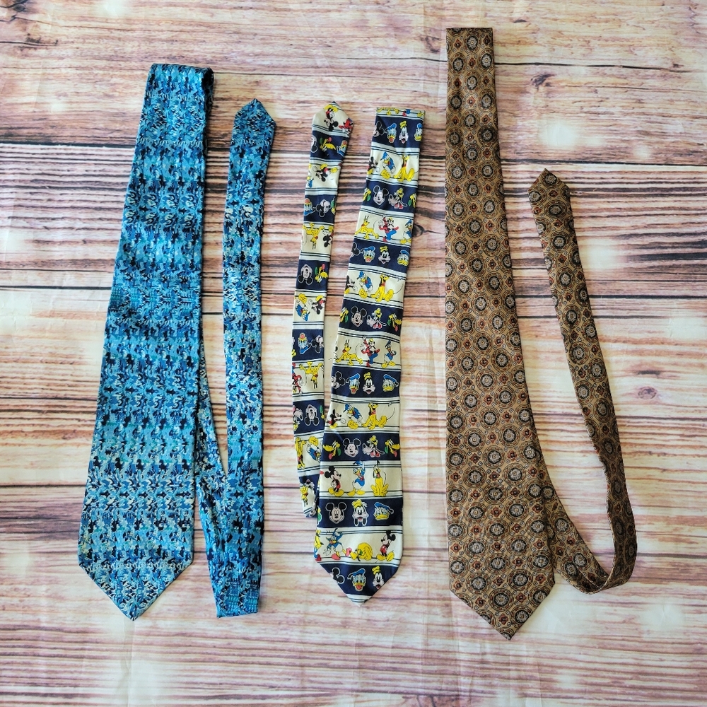 Vintage Silk Ties! Disney